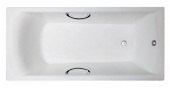 Чугунная ванна Castalia Prime 180x80 с ручками