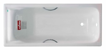 Чугунная ванна Timo Tarmo 170x75 с ручками  Фото в интернет магазине MiriQ.RU
